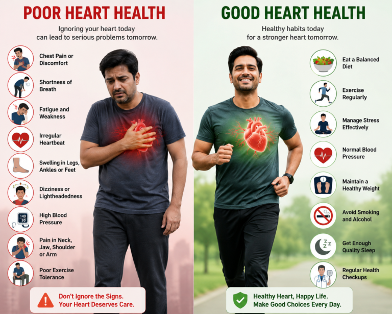 Symptoms of Poor Heart Health